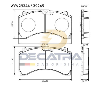 WVA 29244 – Brake Disc