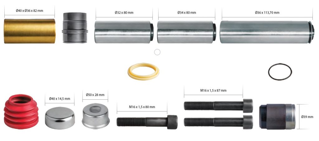 II328090062 – 1198153 – 93162048 – 81508226009 – 0004200782 – 1390426 – Repair Kit, brake caliper